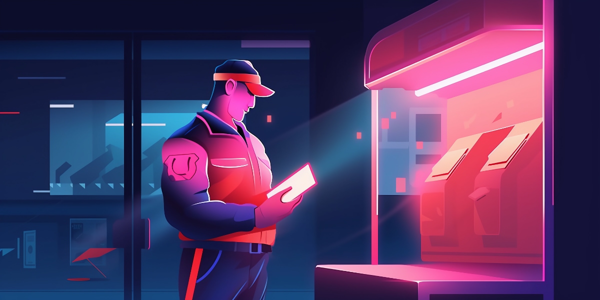 A mailman checking MX records A mailman checking MX records